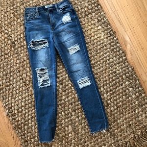 YMI Dream Distressed Jeans